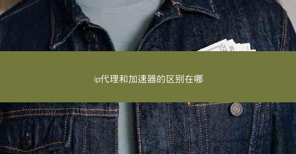 ip代理和加速器的区别在哪