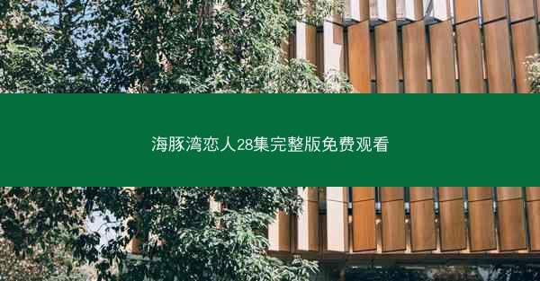 海豚湾恋人28集完整版免费观看