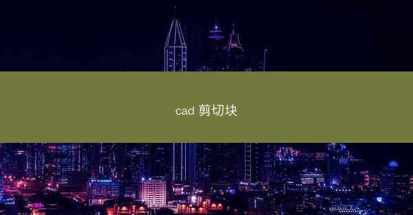 cad 剪切块