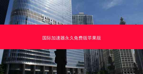 国际加速器永久免费版苹果版