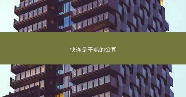 快连是干嘛的公司