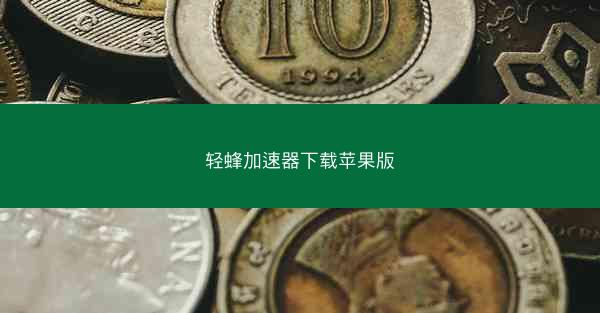 轻蜂加速器下载苹果版