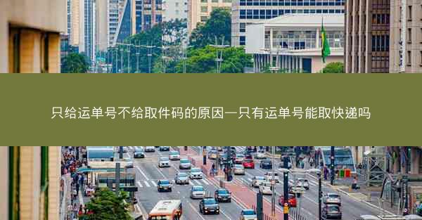 只给运单号不给取件码的原因—只有运单号能取快递吗