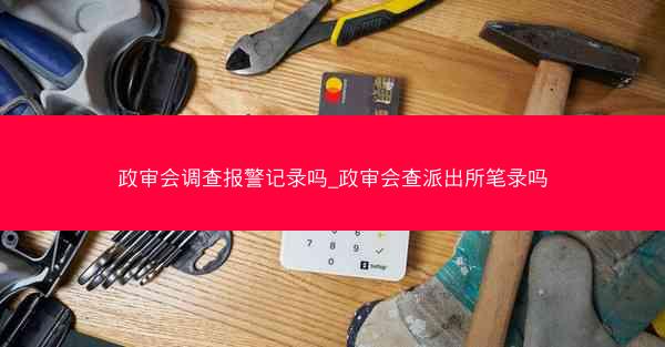 政审会调查报警记录吗_政审会查派出所笔录吗