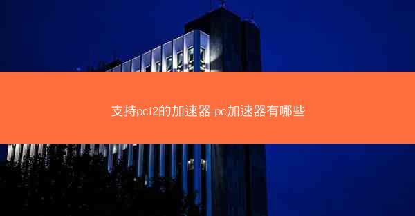 支持pcl2的加速器-pc加速器有哪些