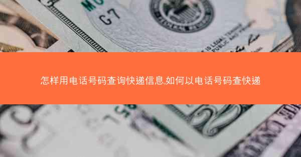怎样用电话号码查询快递信息,如何以电话号码查快递