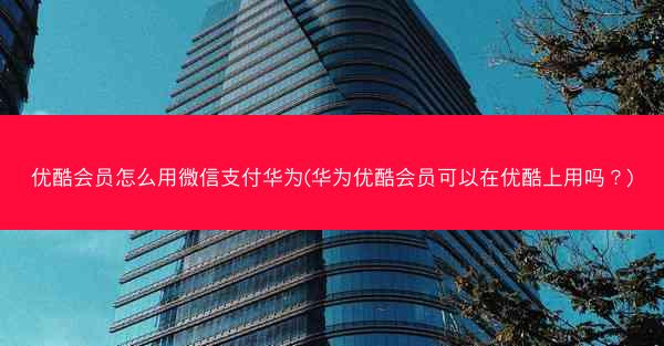 优酷会员怎么用微信支付华为(华为优酷会员可以在优酷上用吗?)