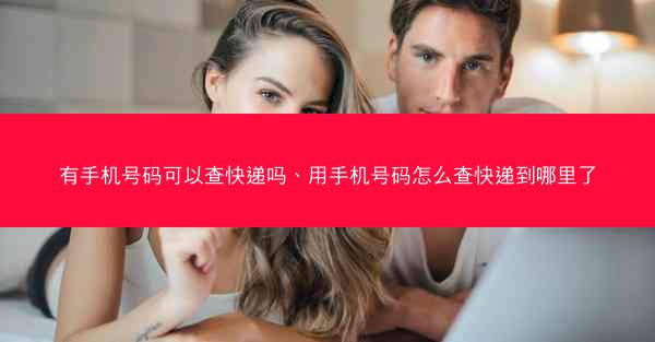 有手机号码可以查快递吗、用手机号码怎么查快递到哪里了