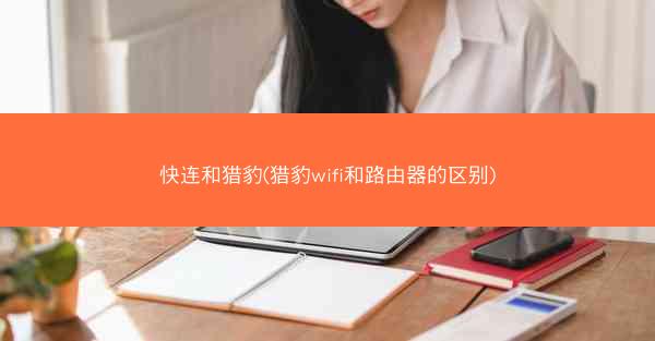 快连和猎豹(猎豹wifi和路由器的区别)
