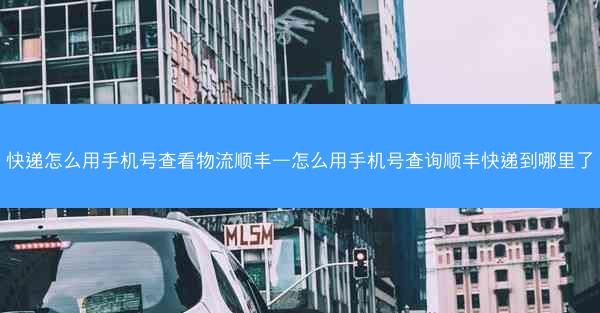快递怎么用手机号查看物流顺丰—怎么用手机号查询顺丰快递到哪里了
