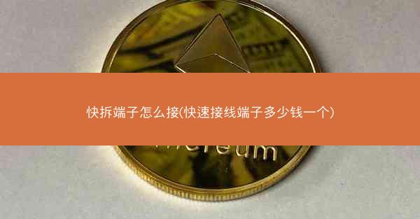 快拆端子怎么接(快速接线端子多少钱一个)