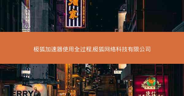 极狐加速器使用全过程,极狐网络科技有限公司