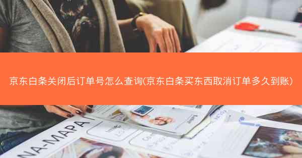 京东白条关闭后订单号怎么查询(京东白条买东西取消订单多久到账)