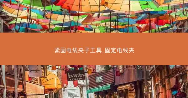 紧固电线夹子工具_固定电线夹