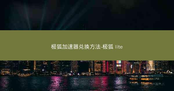 极狐加速器兑换方法-极狐 lite