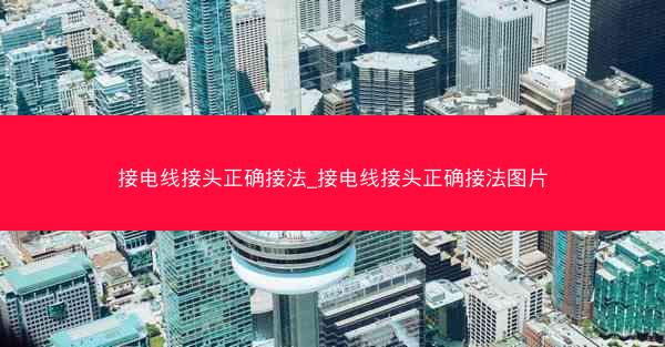 接电线接头正确接法_接电线接头正确接法图片
